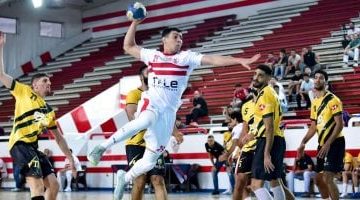 الزمالك يتفوق على بطل الكونغو في نهائيات كرة اليد الأفريقية