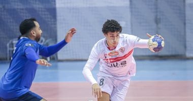 الزمالك يتفوق على الترجي في الشوط الأول بنصف نهائي كأس اليد الأفريقية 5 الزمالك يتفوق على الترجي في الشوط الأول بنصف نهائي كأس اليد الأفريقية