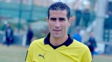 الأهلي واستعداداته مع الحكم محمود ناجي قبل مباراة البنك