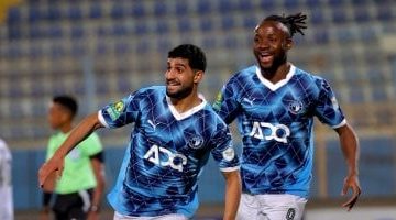 إبراهيم عادل يخطف الأنظار بتسجيله هدف بيراميدز الأول ضد الزمالك بعد خطأ عواد