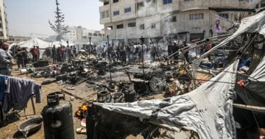 انفجارات مدوية في غزة جراء قصف إسرائيلي مكثف 5 انفجارات مدوية في غزة جراء قصف إسرائيلي مكثف