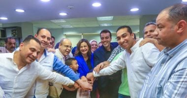 فرحة فوز الشاذلي بعضوية النقابة: احتفالات اليوم السابع وصوت الأمة 5 فرحة فوز الشاذلي بعضوية النقابة: احتفالات اليوم السابع وصوت الأمة
