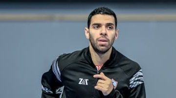 أكرم يسرى يتألق في مواجهة الزمالك وفاب الكاميروني بكؤوس إفريقيا لكرة اليد
