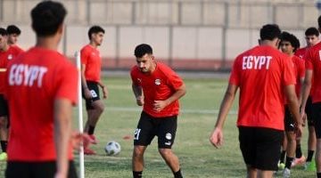 منتخب الشباب يجهز نفسه لمواجهة المغرب في نصف نهائي أفريقيا