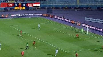 تعادل ممل بين مصر والمغرب في نصف نهائي كأس أفريقيا للشباب