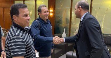 عودة حسام البدري من ليبيا بعد الأزمة الأخيرة: أولى اللقطات 5 عودة حسام البدري من ليبيا بعد الأزمة الأخيرة: أولى اللقطات