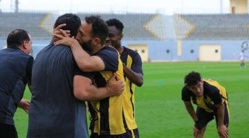 فرحة المقاولون العرب بعد ضمان التأهل للدوري: صور من الاحتفال