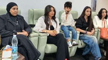عائلة إيهاب جلال تشجع الإسماعيلي في مواجهة مودرن سبورت