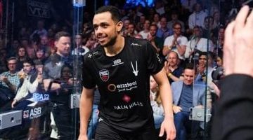 مصطفى عسل يتحدى على فرج في نهائي بطولة العالم للاسكواش