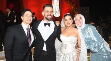 نجوم الرياضة والإعلام يتألقون في زفاف كريمة أحمد سليمان