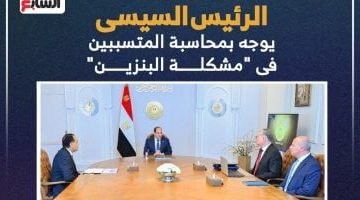 محاسبة المسؤولين عن أزمة البنزين: توجيهات الرئيس السيسي