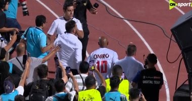 شيكابالا وحازم إمام يحتفلان بلقب كأس مصر مع جماهير الزمالك في لحظات مميزة