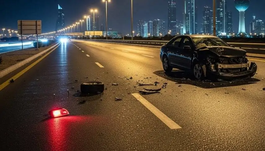 شاب خليجي يدهس كويتيًا في الفردوس: ملابسات الحادث المأساوي