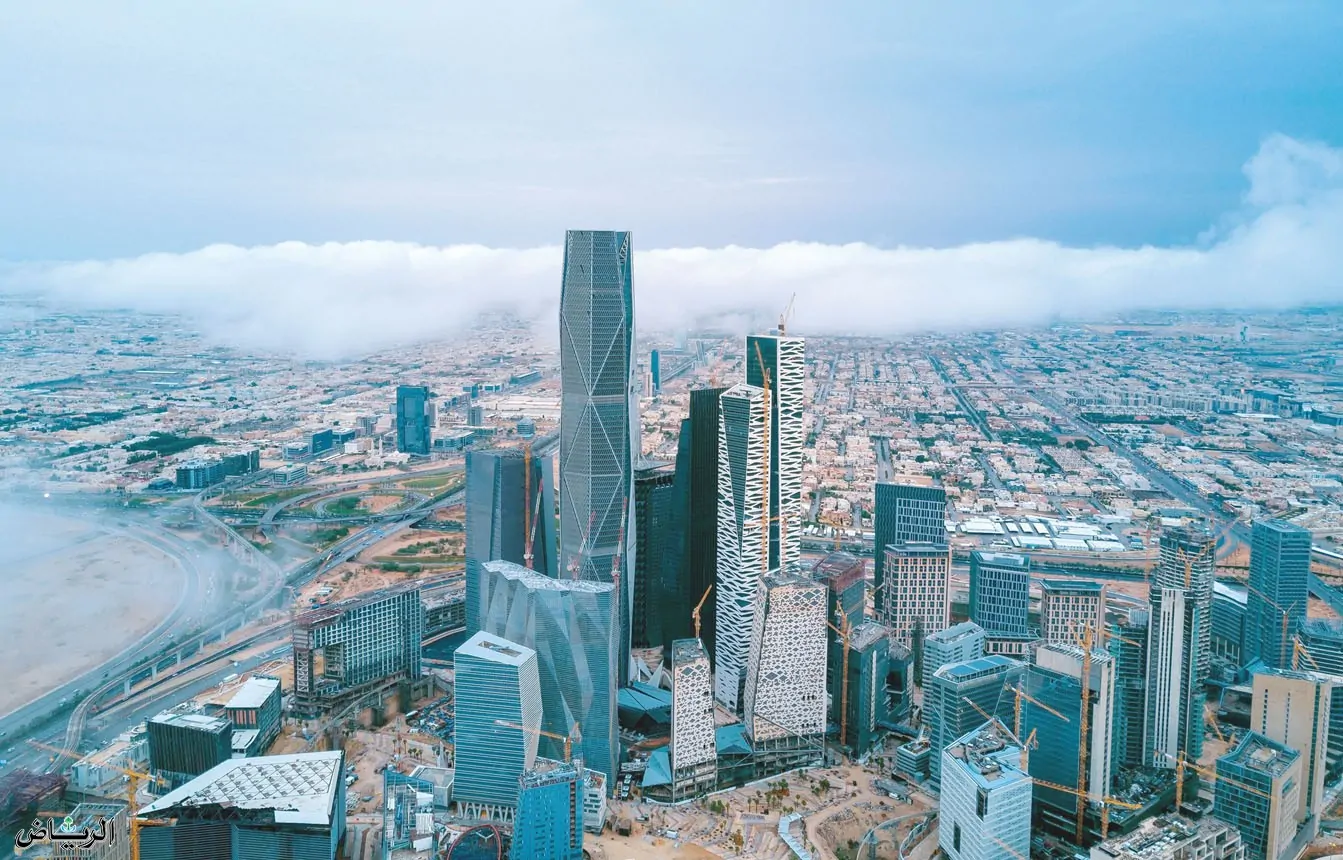 إعلان جريدة الرياض عن حدود المخططات السكنية لرسوم الأراضي البيضاء في العاصمة