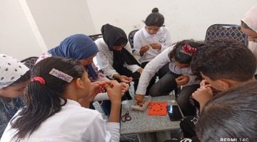 أنشطة فنية وثقافية للأطفال في حي السلام ثان