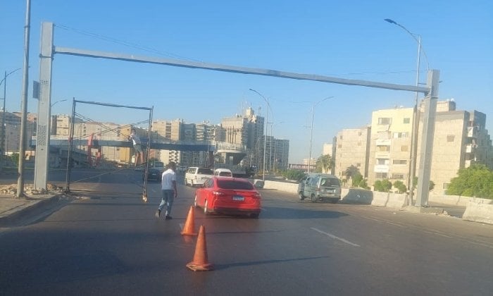 إشارة مرور مبتكرة لتقليل حوادث المحمودية في الإسكندرية