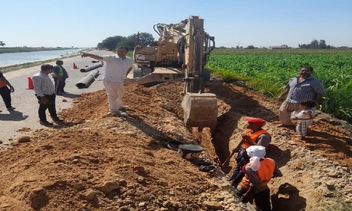 حلول عاجلة لمعالجة أزمة نقص المياه في النهضة بالإسكندرية