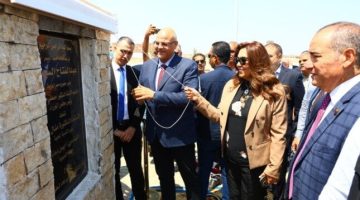 افتتاح كوبري المشاة الجديد في محور العصار برعاية وزيرة التنمية المحلية ومحافظ القليوبية