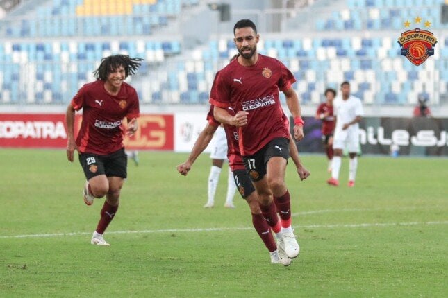 السولية يقود التشكيلة القوية لسيراميكا كليوباترا في مواجهة المقاولون العرب