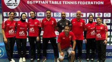 العملاقان الأهلي وبتروجت يتألقان في بطولة الجمهورية لتنس الطاولة