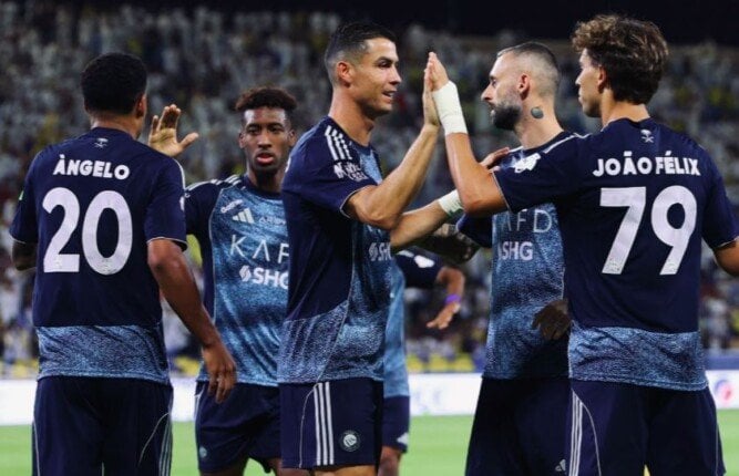 النصر يبدأ مشواره في الدوري السعودي بانتصار ساحق على التعاون