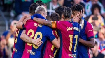 برشلونة يحقق انتصاراً مثيراً على ليفانتي في الدوري الإسباني 3 2