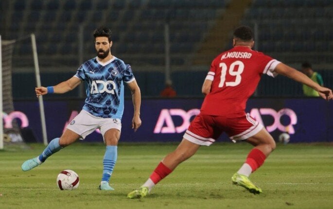بيراميدز يتذوق الهزيمة الأولى على يد مودرن سبورت في الدوري الممتاز