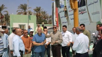 تجربة تشغيلية جديدة لمحطتي صرف صحي البرمبل وصول في أطفيح