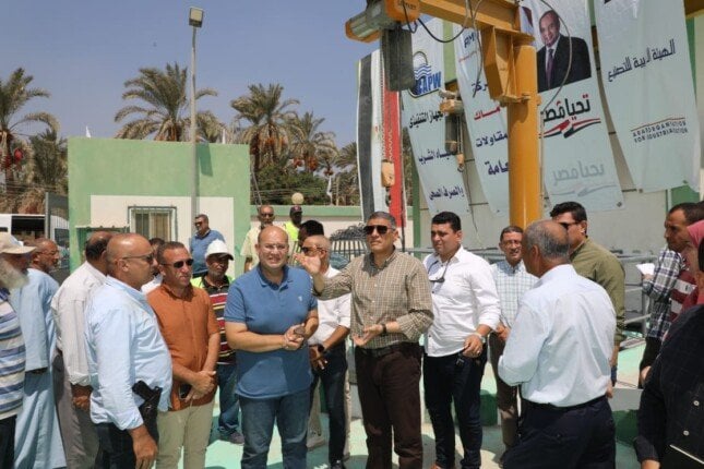 ابتكار جديد في معالجة مياه الصرف الصحي في أطفيح