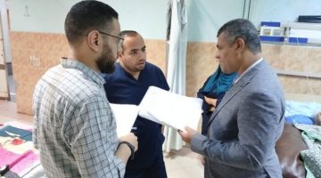 تحقيقات مفاجئة: زيارة فجرية مدير صحة المنيا لمستشفى مغاغة