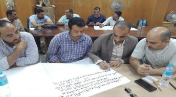 تدريب على التميز الحكومي في جامعة جنوب الوادي