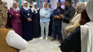 تدريب عملي على السلامة المهنية بمستشفى الغردقة بمشاركة مدير صحة البحر الأحمر