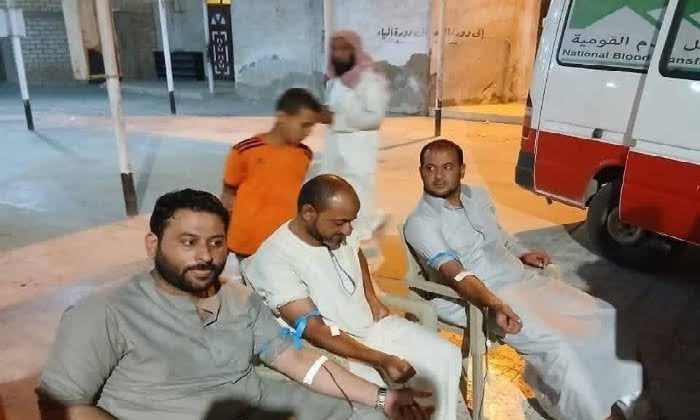 تضامن أهالي مطروح: تبرع بالدم لإنقاذ مصابي قطار الضبعة