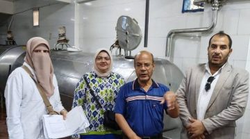 جهود تعزيز سلامة الألبان في كفر الشيخ لحماية صحة المجتمع