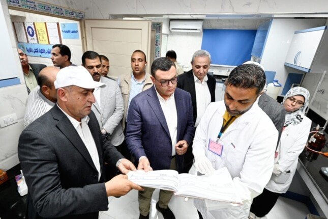 جولة تفقدية لمشروعات المياه والصرف الصحي بزفتى برئاسة وزير الإسكان ومحافظ الغربية