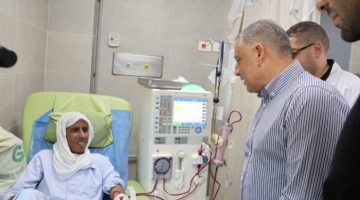جولة محافظ الإسماعيلية في مستشفى فايد التخصصي تعزيز الرعاية الصحية