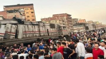 حادث تصادم قطارين في الإسكندرية يُسفر عن إصابة ثلاثة أشخاص