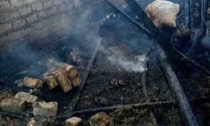 حريق في حوشين للأغنام بأبوتشت دون تسجيل إصابات