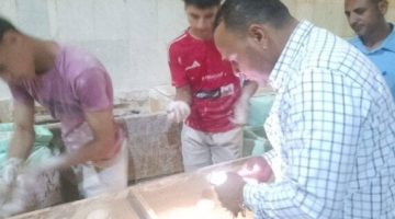 حملات تموينية تكشف 146 مخالفة غذائية خطيرة في المنيا