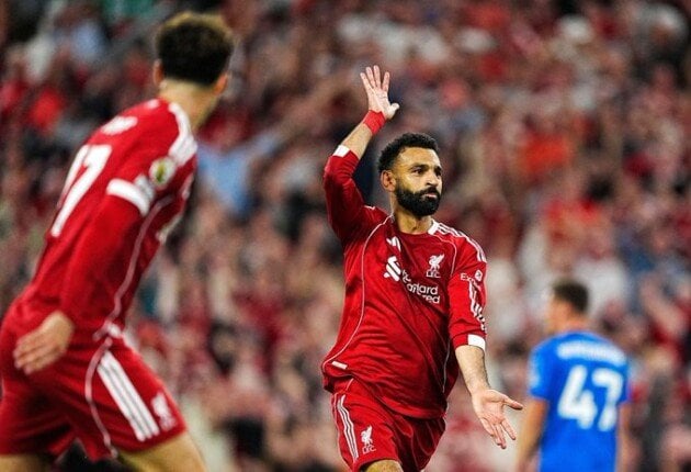 صلاح يقترب من تحقيق إنجاز تاريخي في الدوري الإنجليزي