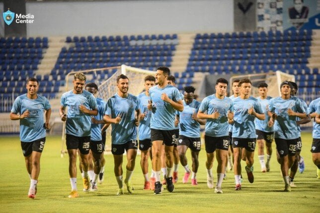 غزل المحلة يستعد لمواجهة الأهلي في قمة الدوري الممتاز