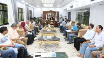 لمحة عن جهود تحديث كورنيش النيل في قنا