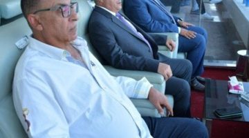 محافظ بورسعيد يراقب مباراة حماسية بين المصري وكهرباء الإسماعيلية في استاد السويس الجديد