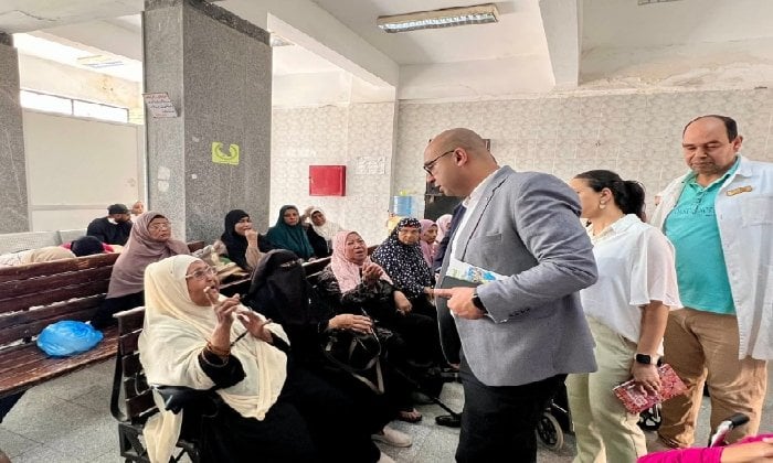 جولة تفقدية تاريخية لمستشفيات الإسكندرية