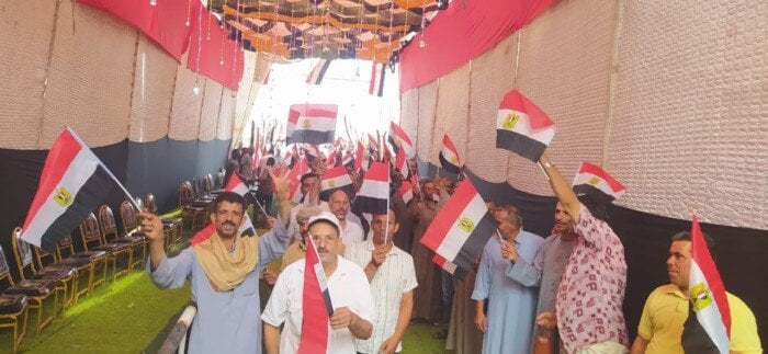 مواطنو الإسماعيلية يُظهرون حماسة التصويت في انتخابات الشيوخ بجولة الإعادة