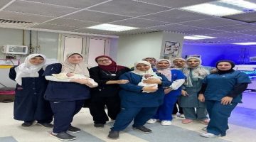 نجاة طفلين بوزن خفيف في مستشفى أطفال بنها