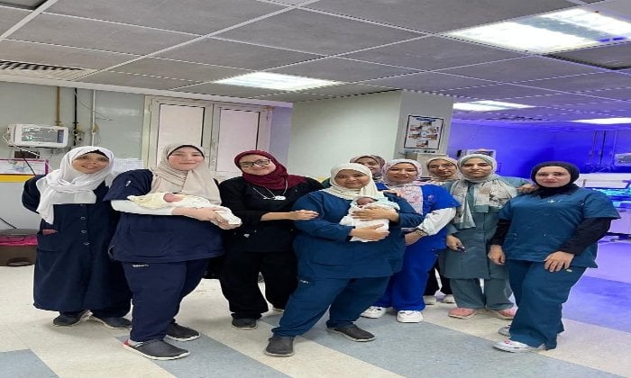 إنقاذ طفليْن خفيفي الوزن في مستشفى الأطفال ببنها