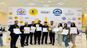 نجاح ملحوظ لمنتخب الموسيقى والكورال بجامعة حلوان في مهرجان طرب الأول