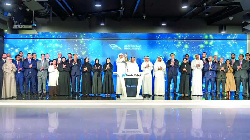 بن غاطي تدشن صكوكاً جديدة بـ500 مليون دولار في ناسداك دبي 2 بن غاطي تدشن صكوكاً جديدة بـ500 مليون دولار في ناسداك دبي