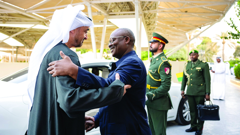 تعزيز روابط التعاون: اجتماعات رئيس الدولة ورئيس غينيا بيساو 2 تعزيز روابط التعاون: اجتماعات رئيس الدولة ورئيس غينيا بيساو